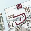 Илл. 6. Запасной дворец. Фрагмент плана Петербурга 1738 г.
